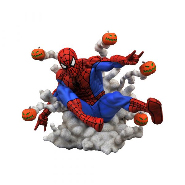 Figura Diorama Spider-Man Bombas de Calabaza