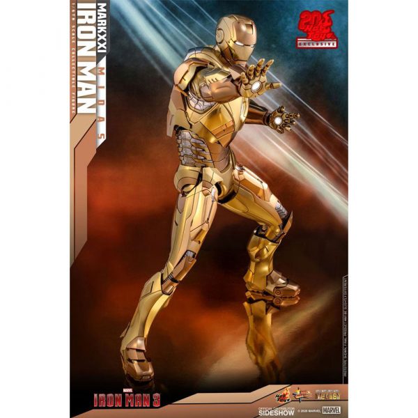 Figura Exclusiva Iron Man 3 Mark XXI Midas b