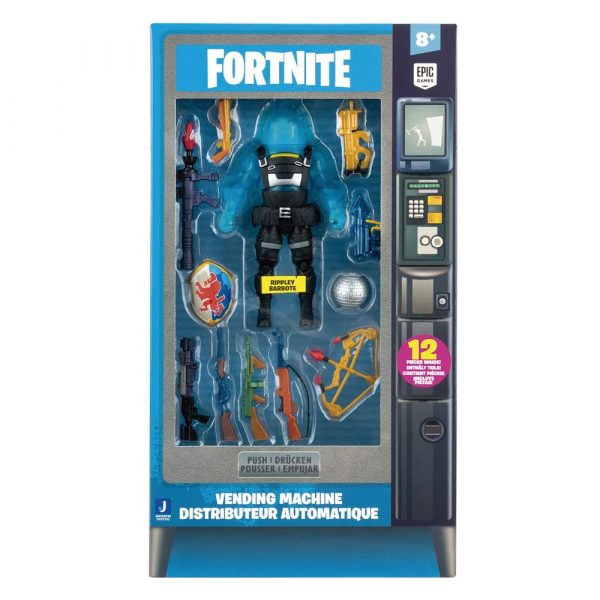 Fortnite Set Maquina Vending y figura Rippley