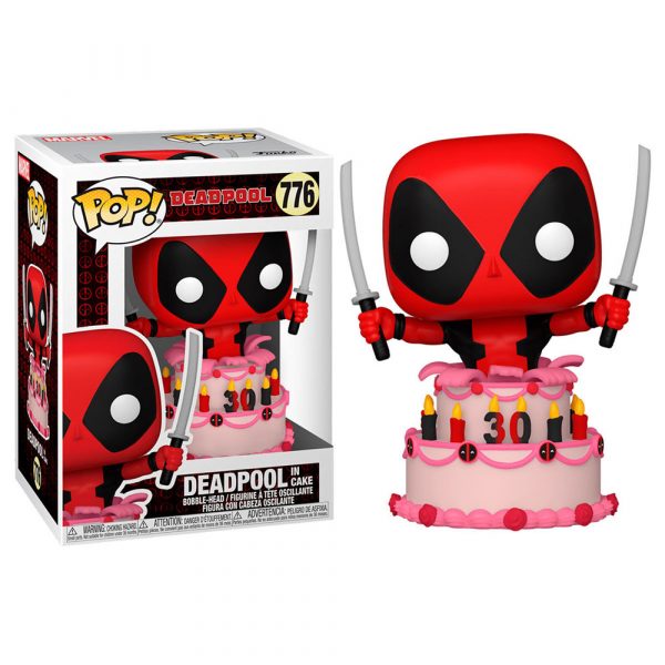 Figura POP Marvel Deadpool 30th in Cake a
