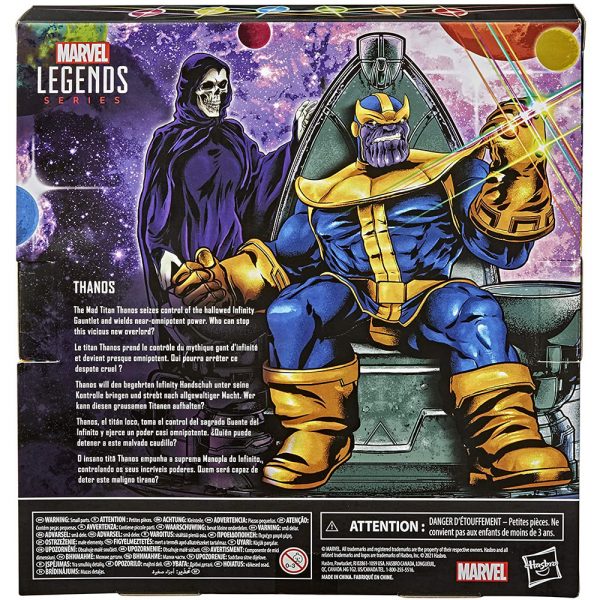 Figura Thanos The Infinity Gauntlet Marvel Legends a