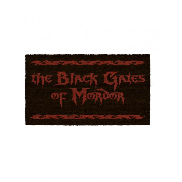 Felpudo El Señor De Los Anillos The Black Gates Of Mordor