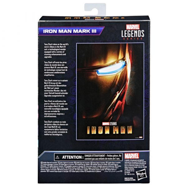 Figura Marvel Legends Iron Man Mark III a