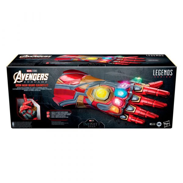 Guantele electronico Iron Man Vengadores Avengers Marvel