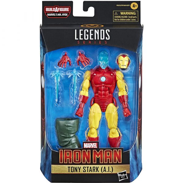 Tony Stark A.I. Iron Man Figura Marvel Legends