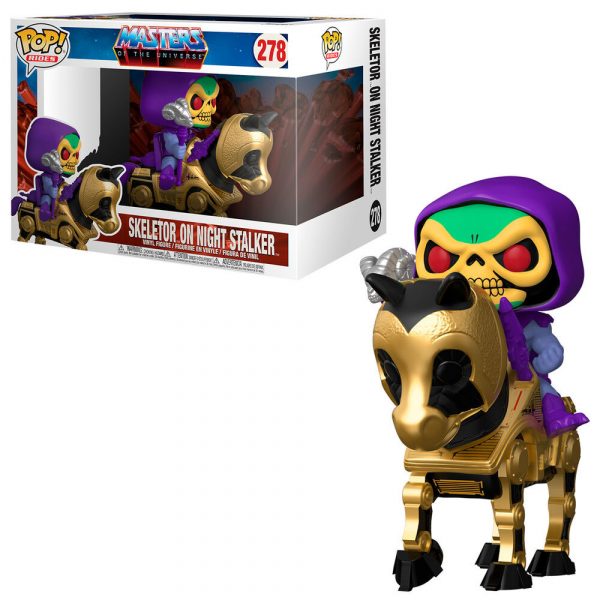 Figura Funko POP Master Of The Universe Skeletor with Night Stalker a