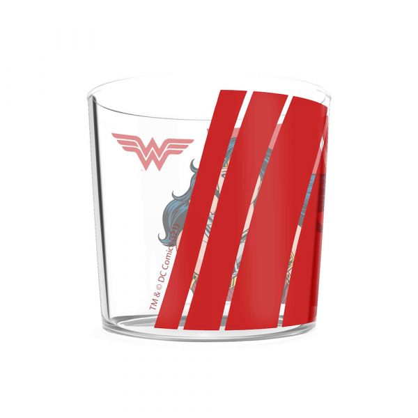 Vaso cristal Wonder Woman Comics a