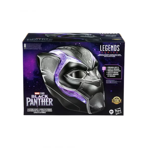 Casco Electrónico Legends Black Panther