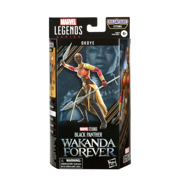 Figura Marvel Legends Black Panther Wakanda Forever Okoye