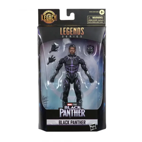 Figura Marvel Legends Series Nero Black Panther