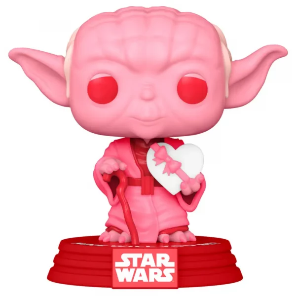 Figura POP Star Wars Valentines Yoda with Heart