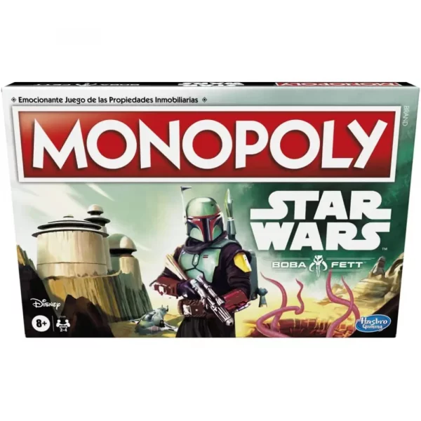 Juego Monopoly Star Wars Boba Fett