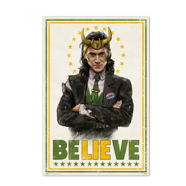 Poster Marvel Loki Believe