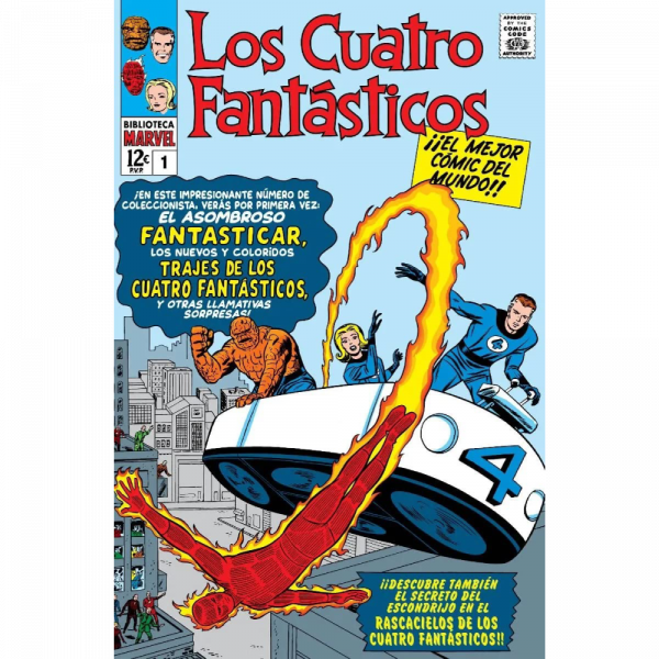 Biblioteca Marvel Los Cuatro Fantásticos vol.1