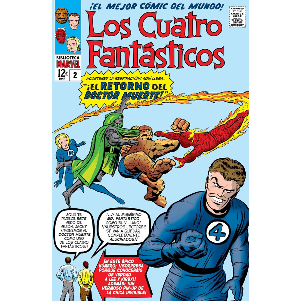 Biblioteca Marvel Los Cuatro Fantásticos vol.2