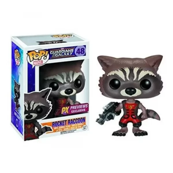 Funko Pop Guardianes de la Galaxia Rocket Raccoon Exclusive