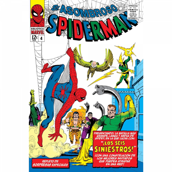 Biblioteca Marvel El Asombroso Spiderman vol.4