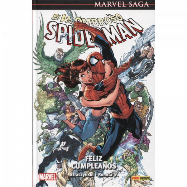 El Asombroso Spiderman Marvel Saga 4 Feliz Cumpleaños