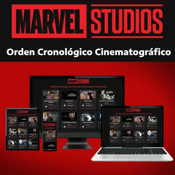 Orden Cronológico Cinematográfico Marvel
