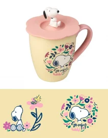 Taza Premium con Tapa Snoopy