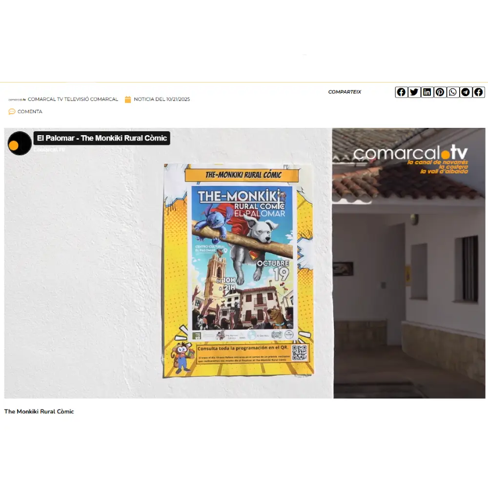 El Palomar The-Monkiki Rural Cómic